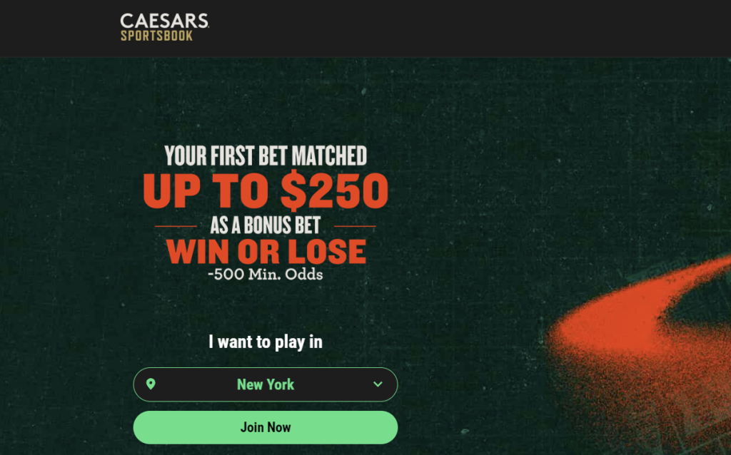 Caesars NY Promo Code