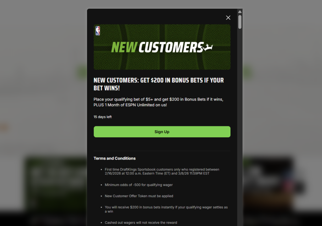 DraftKings New York New Customer Promo
