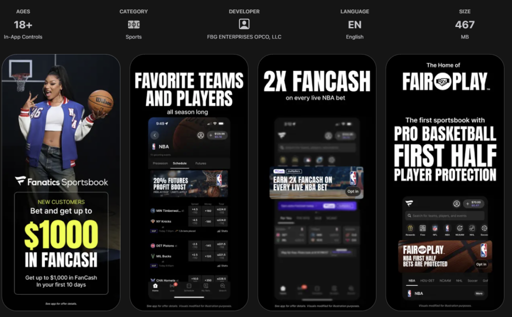 Fanatics Bet Sportsbook New York Promo