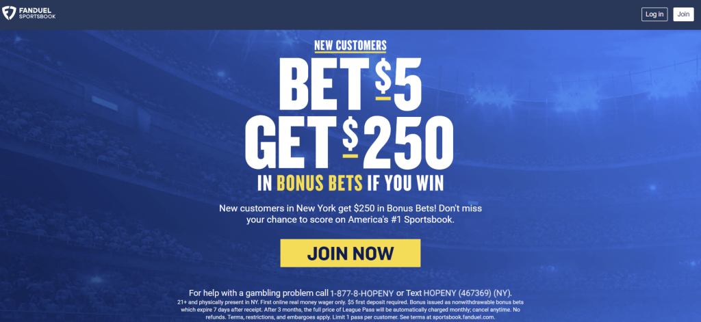 Fanduel New York Bonus Code