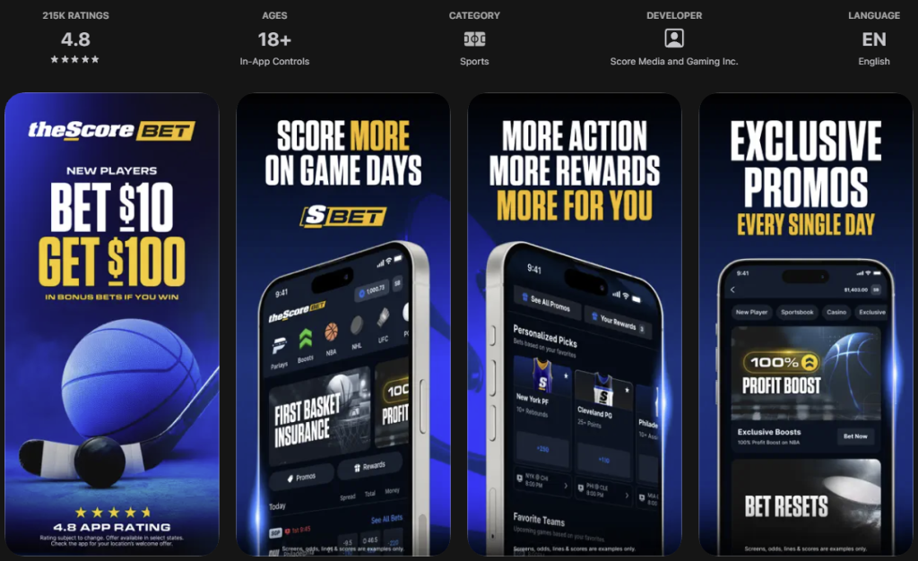 TheScore Bet NY App